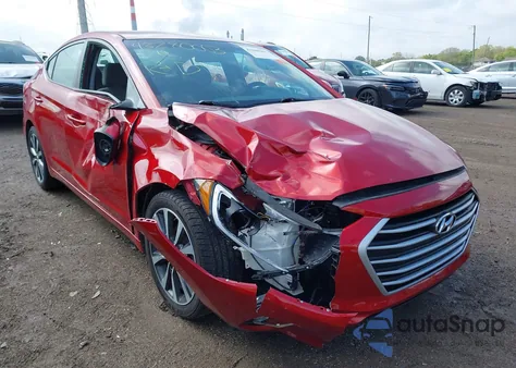 2017 Hyundai Elantra Se z USA, uszkodzony, nr VIN 5NPD74LF6HH193502